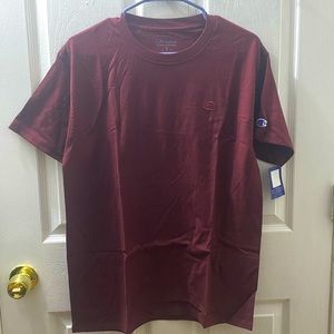 CHAMPION BURGUNDY T-SHIRT